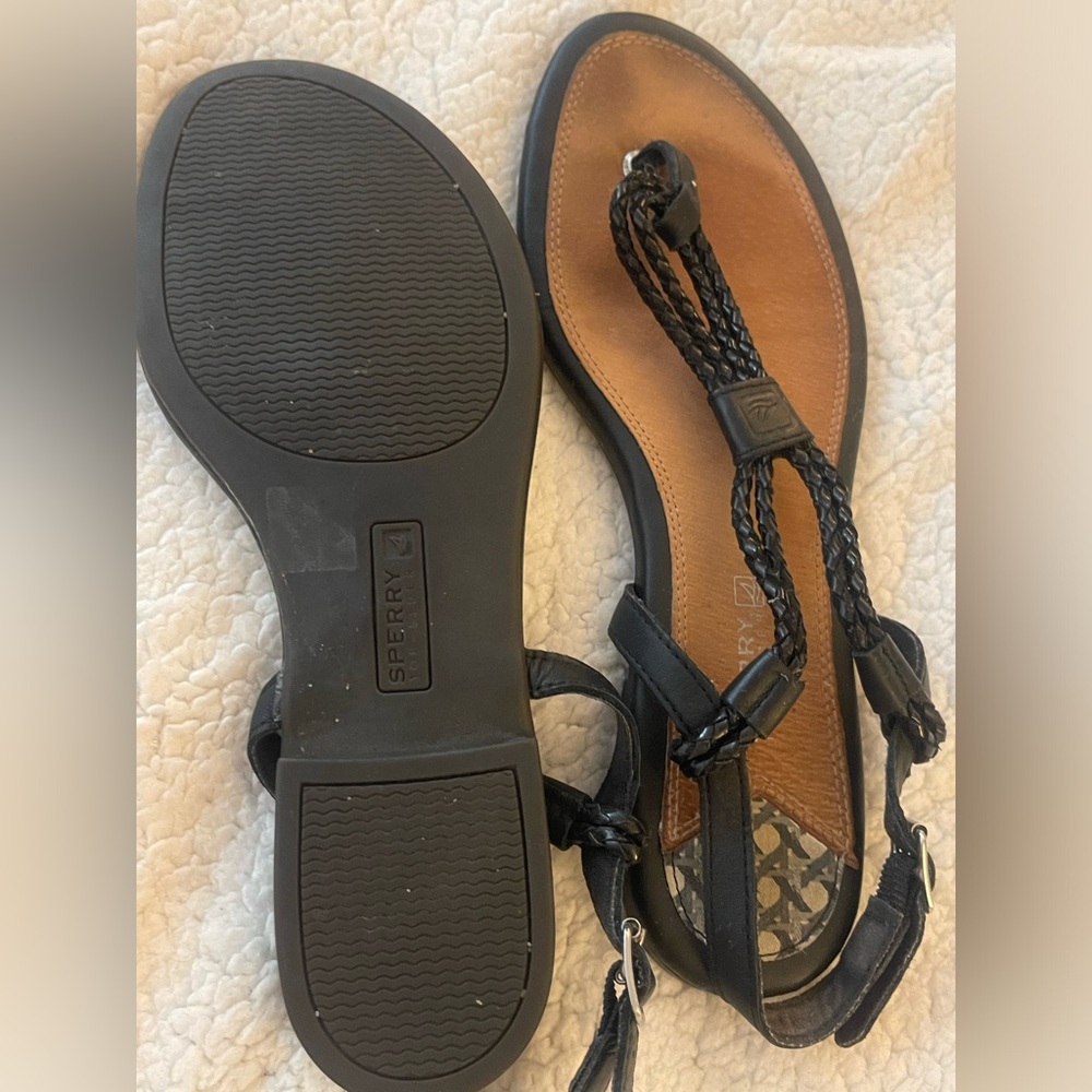 Sperry Dressy Flat Sandals - Size 10